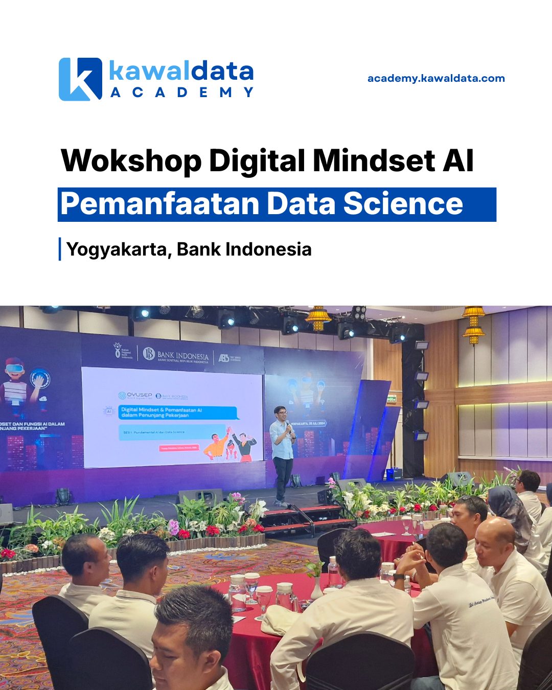 Galeri kegiatan Workshop Offline 1 Hari (Bandung) - Data Intelligence (Bisa di Cicil) 2