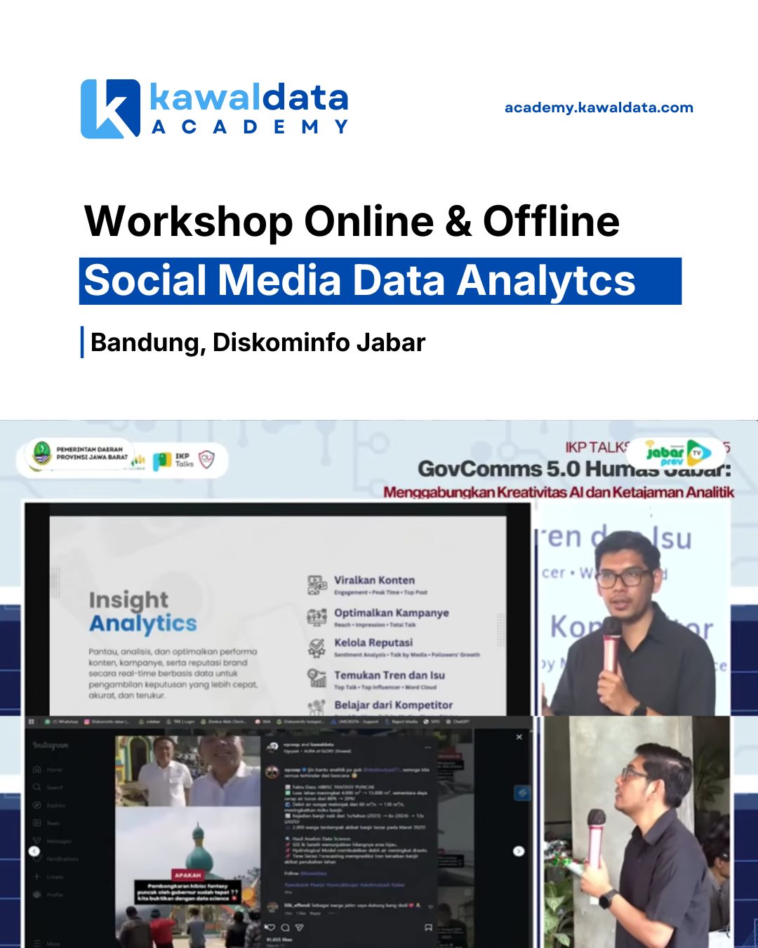 Galeri kegiatan Workshop Offline 1 Hari (Bandung) - Data Intelligence (Bisa di Cicil) 5