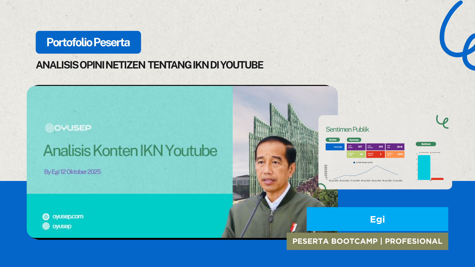 ANALISIS OPINI NETIZEN  TENTANG IKN DI YOUTUBE